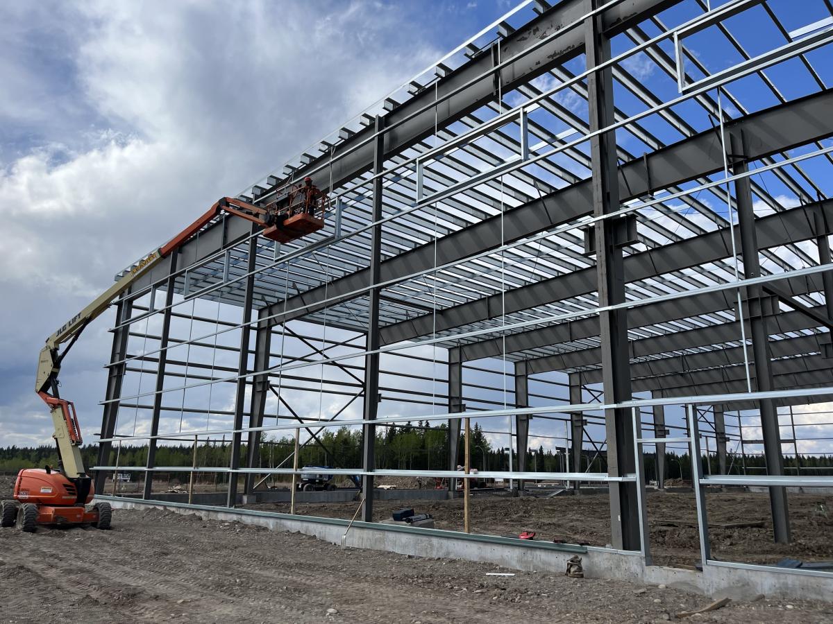 Western Canadian Steel Building Project: Varsteel Prince George in ...